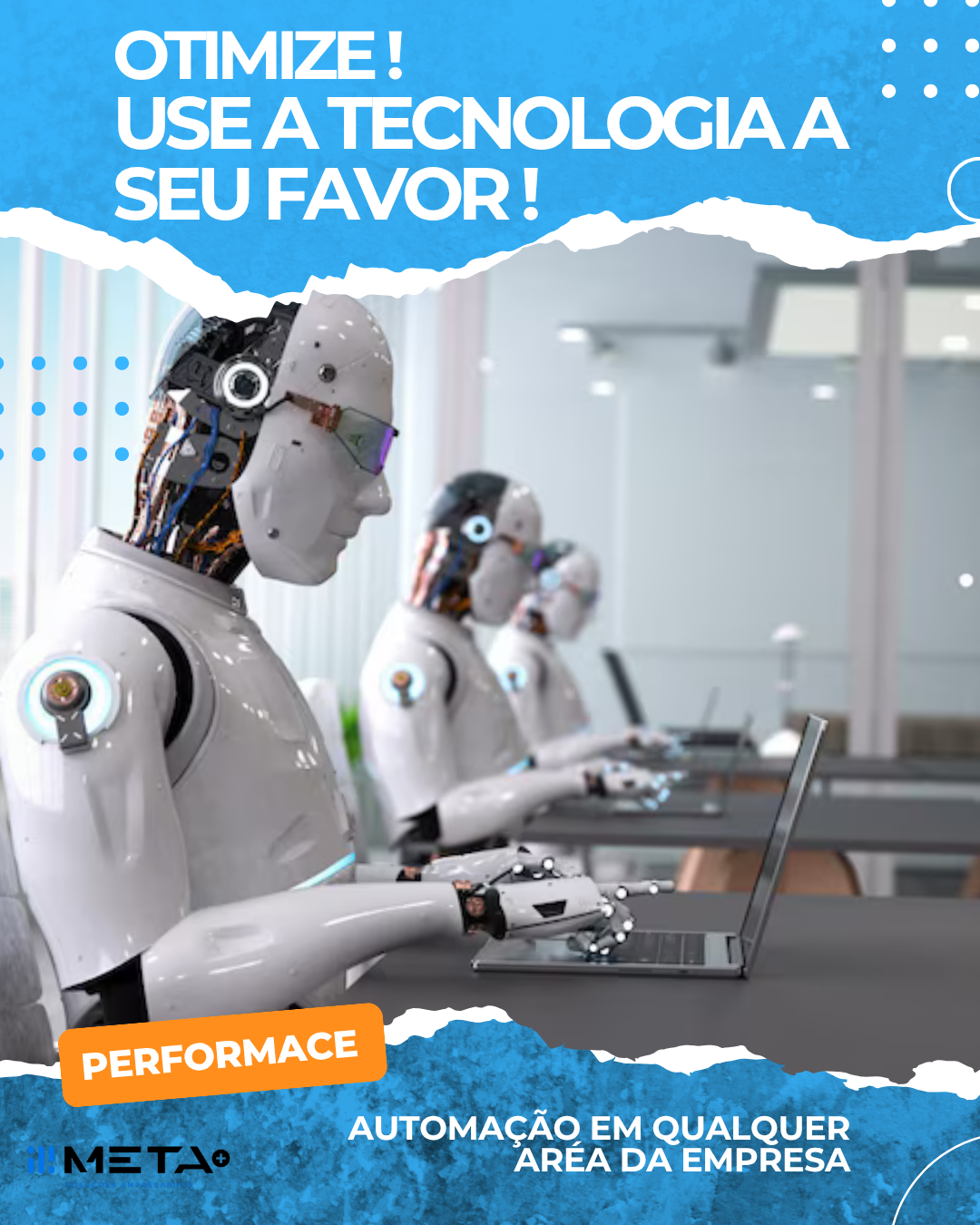 Diagrama de automação mostrando diferentes aplicativos conectados e trabalhando de forma inteligente